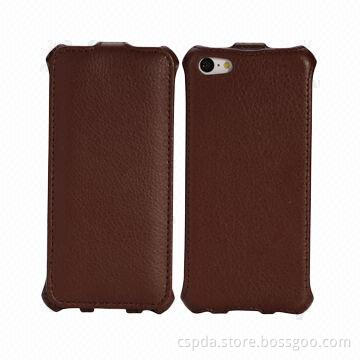 2013 Brand new PU leather flip heat setting cover case for iPhone 5C